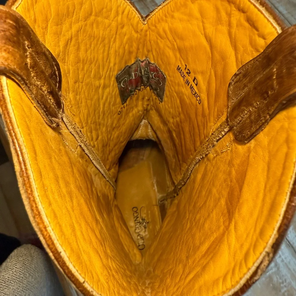 Old Gringo Men’s Leather Cowboy Boots size 12 D - Picture 5 of 8